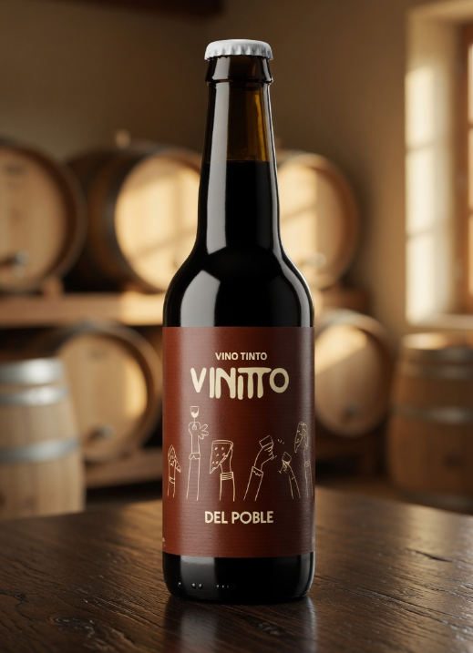 Vinitto con opciones de personalización de etiquetas